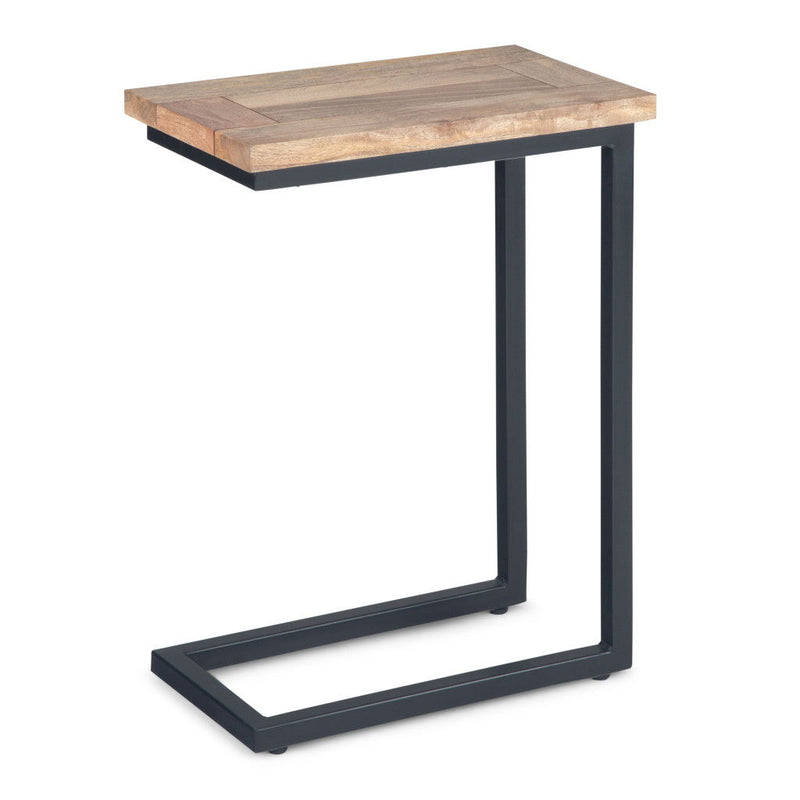 Metal End Table - Natural