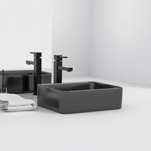 Load image into Gallery viewer, Modern European Design Ceramic Rectangular Vessel Bathroom Sink

