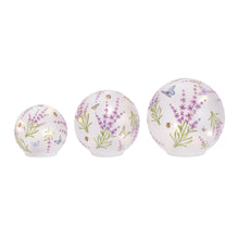 Load image into Gallery viewer, Tabletop Sculpture With LED (Set of 3) - Purple / Green
