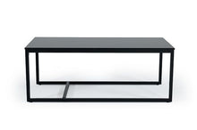 Load image into Gallery viewer, Marble Stone Rectangular Coffee Table - Black And Black
