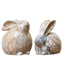 Load image into Gallery viewer, Rabbit Figurine (Set of 2) - Terra Cotta
