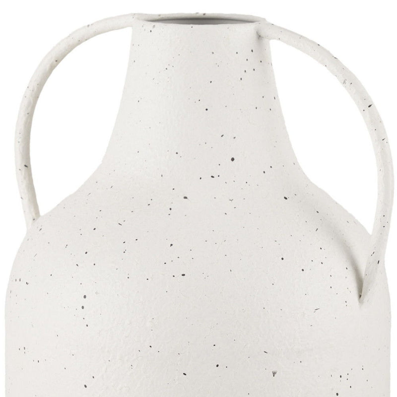 Speckle Amphora Table Vase (608335) - White