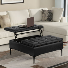 Load image into Gallery viewer, Laura - Lift Top Storage Ottoman
