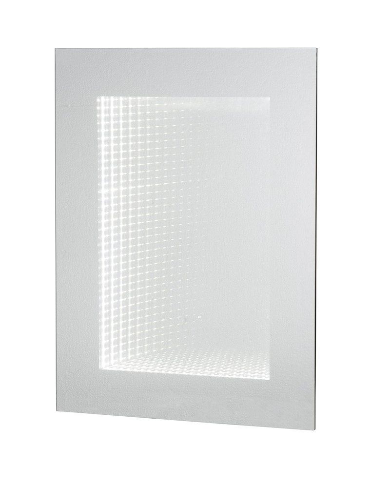 32" Lighted Frame Accent Mirror - Silver