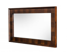 Load image into Gallery viewer, 32" Solid Framed Accent Mirror - Dark Brown
