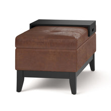 Load image into Gallery viewer, Oregon - Contemporary Storage Ottoman Bench With Tray

