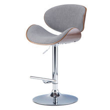 Load image into Gallery viewer, Marana - Multifunctional Handcrafted Bentwood Adjustable Swivel Bar Stool
