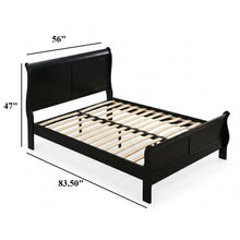 Load image into Gallery viewer, Louis Phillipe Sleigh Bed
