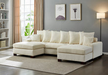Load image into Gallery viewer, 5 Seater Oversized Convertible L &amp; U Shaped Couch

