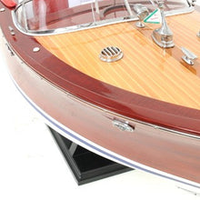 Load image into Gallery viewer, Riva Aquarama Hand Painted Decorative Boat - Aqua
