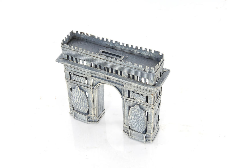 Metal Hand Painted Figurine (364175) - Silver