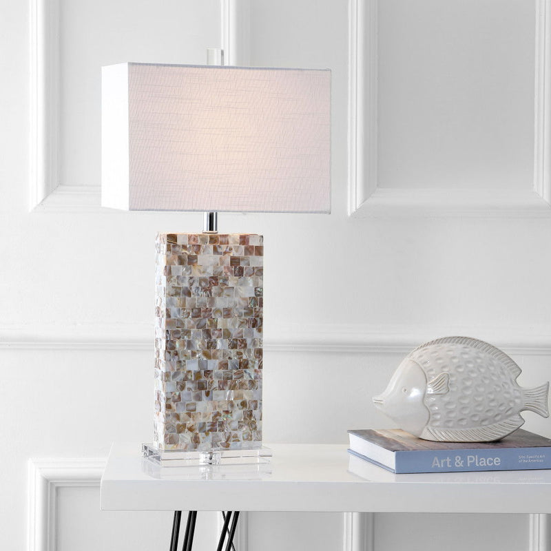 Novelty Table Lamp LED With Shade - Natural
