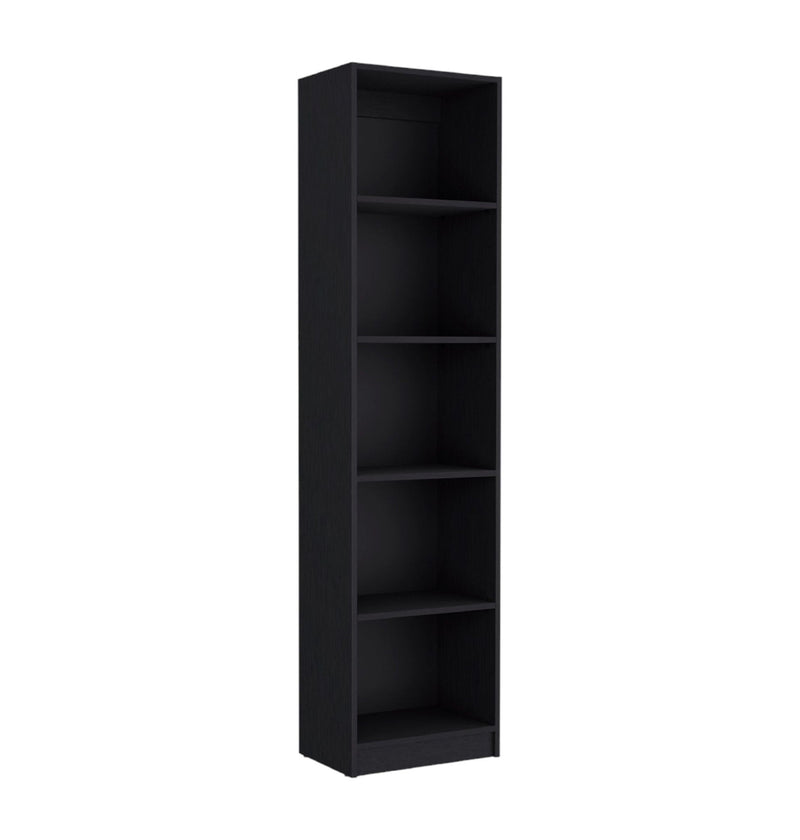 Five Tier Bookcase (546337) - Black