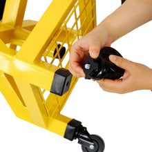 Load image into Gallery viewer, Pneumatic 360 Degree Swivel Stool, Mechanics Rolling Creeper Seat, Heavy Duty Rolling Mechanics Stool, Shop Stool With Casters
