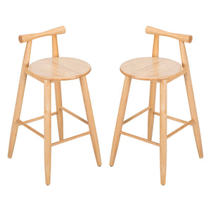 Grove - Indoor Barstool (Set of 2) - Natural