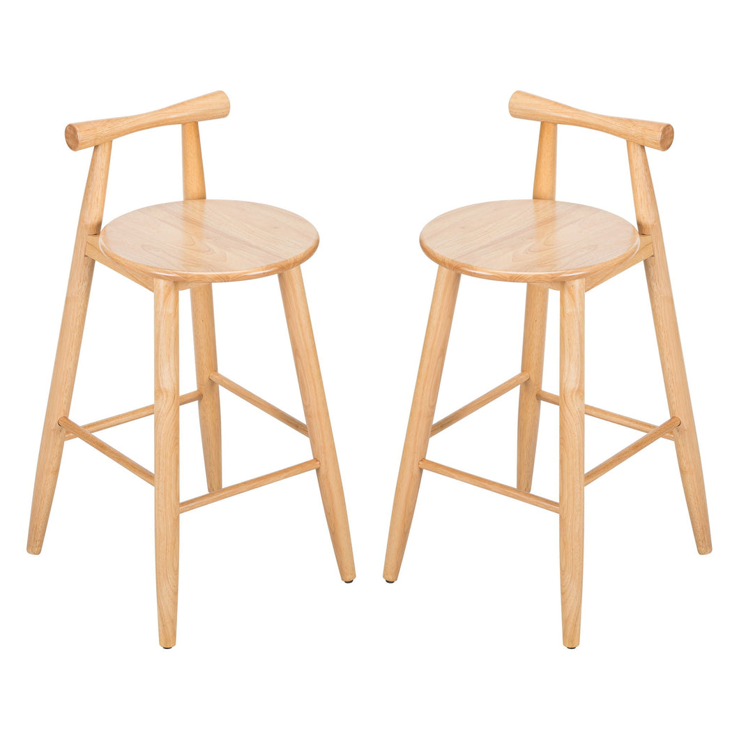 Grove - Indoor Barstool (Set of 2) - Natural