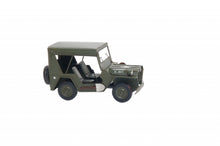 Load image into Gallery viewer, c1940 Willys Quad Overland Jeep Sculpture - Green
