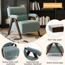 Load image into Gallery viewer, Modern Accent Chair With Tufted Armchair For Reading Room
