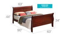 Load image into Gallery viewer, Panel Sleigh Bed
