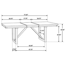 Load image into Gallery viewer, Holloway - Dining Set With Extension Leaf
