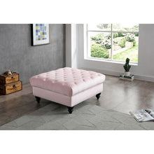 Load image into Gallery viewer, Soft Charming Traditional Ottoman
