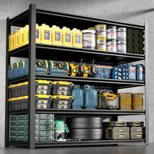 Load image into Gallery viewer, Tall Metal Shelves With Removable Dividers Are High Capacity And Load Bearing For Garages, Kitchens And Offices
