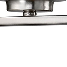 Load image into Gallery viewer, Two Light And Glass Wall Sconce - Silver
