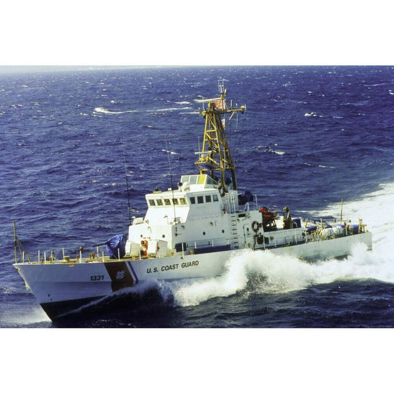 Hand Painted Model Boat (624598) - White