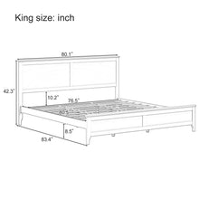 Load image into Gallery viewer, Modern Platform Bed
