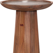 Load image into Gallery viewer, Solid Wood Round End Table - Cream
