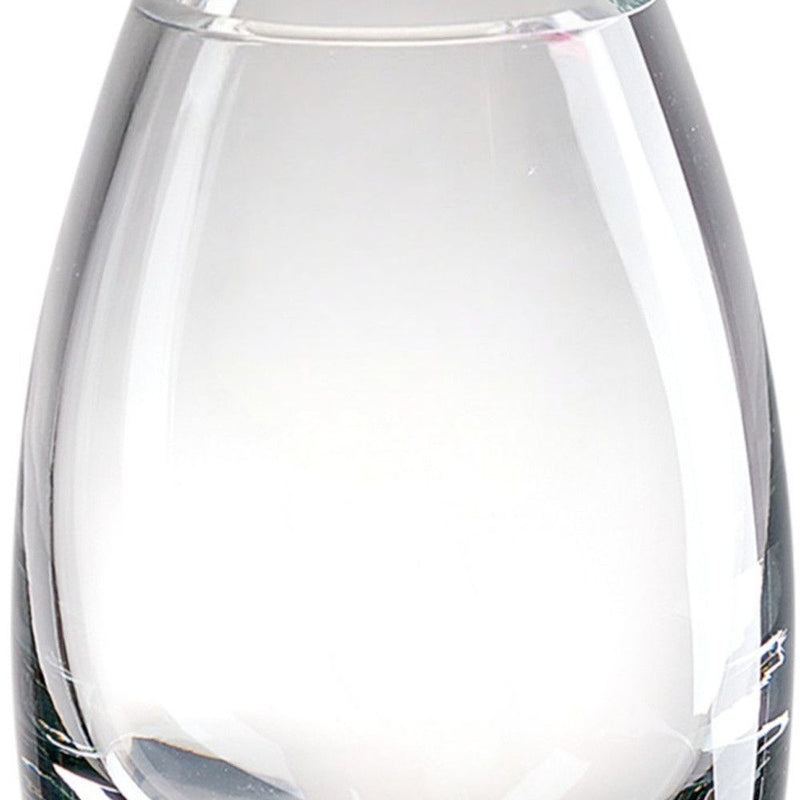 Oval Free Table Vase - Clear