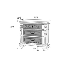 Load image into Gallery viewer, 3 Piece Bedroom Set, Majestic Formal Bed With 2 Nightstands
