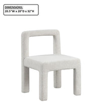 Load image into Gallery viewer, Dining Chairs With Square Open Back (Set of 2)
