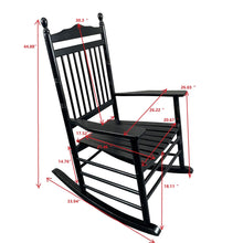 Load image into Gallery viewer, Balcony Porch Adult Rocking Chair - Wood
