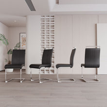 Load image into Gallery viewer, Modern Dining Chairs With Padded Seat, High Back
