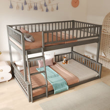 Load image into Gallery viewer, Bunk Bed With Ladder And Guardrails
