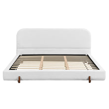 Load image into Gallery viewer, Elegant Upholstered Bed Frame
