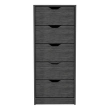 Load image into Gallery viewer, Five Drawer Standard Chest - Dark Gray
