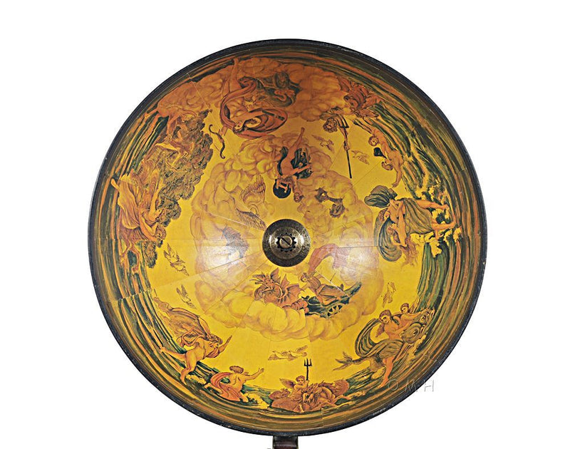 Globe With Chess Holder - Red