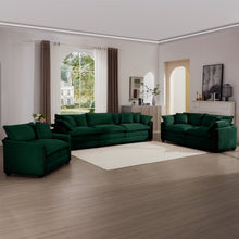 Load image into Gallery viewer, Elegant Oversized Sectional Sofa Set With Deep Seats And Flexible Layout
