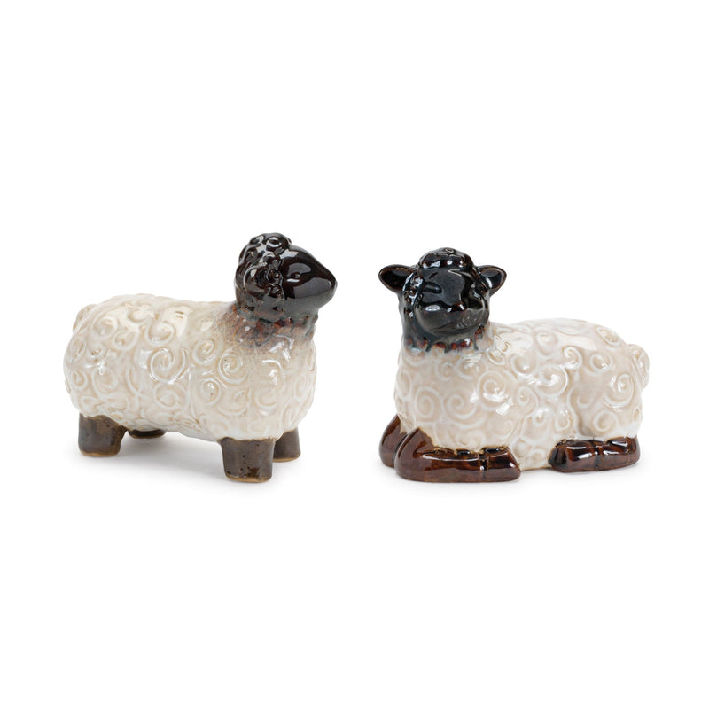 Poly Figurine Tabletop Sculpture (Set of 6) - White