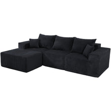 Load image into Gallery viewer, Modular Sectional Sofa, Convertible Couch With Chaise Corduroy
