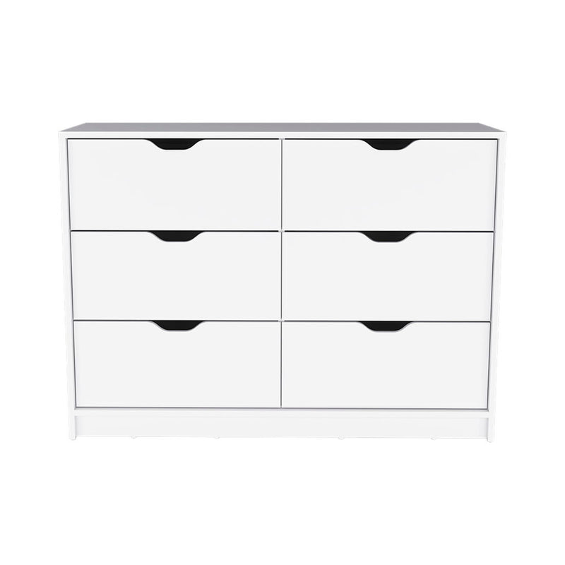 Dresser 4 Drawer - White