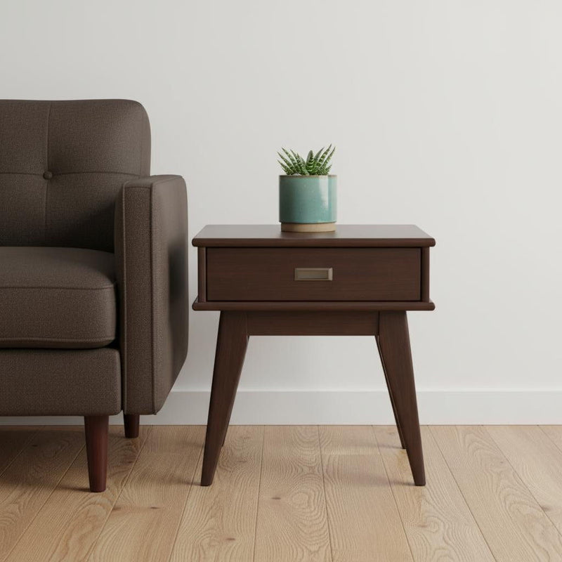 22" End Table - Brown