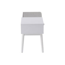 Load image into Gallery viewer, Telephone Contemporary Bench With Pull Out Drawer
