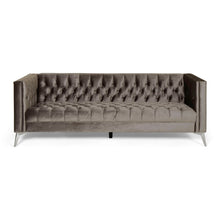 Load image into Gallery viewer, Contemporary 3 Seater Sofa With Button Tufting
