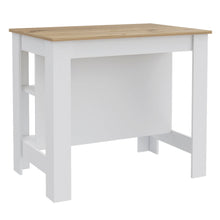 Load image into Gallery viewer, 41" Kitchen Island With Storage - White
