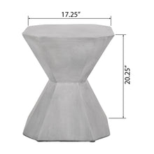 Load image into Gallery viewer, Outdoor, Lightweight Concrete Side Table - Natural
