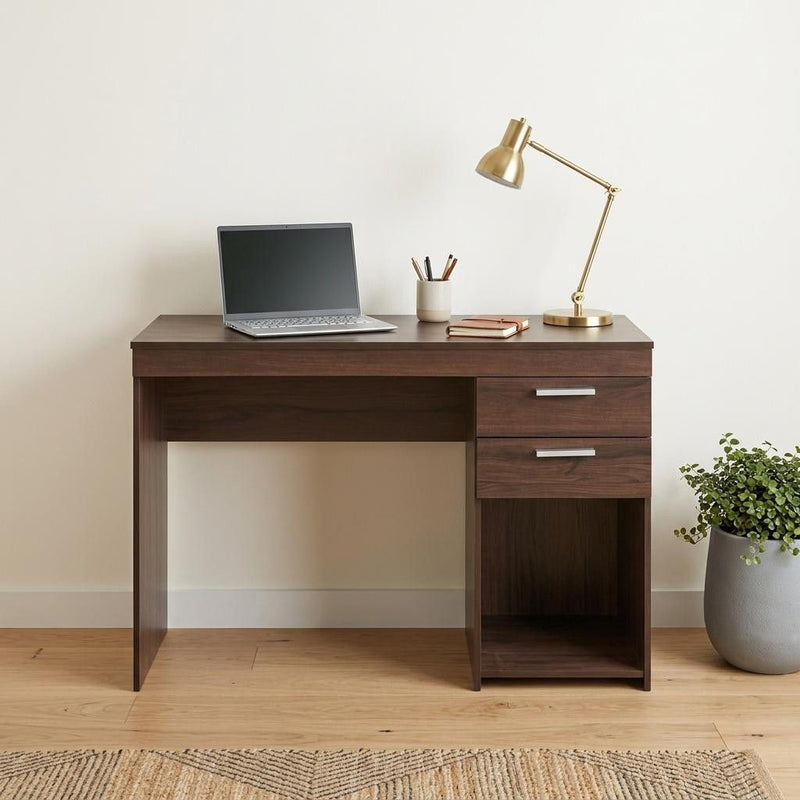 Writing Desk With Two Drawers - Espresso