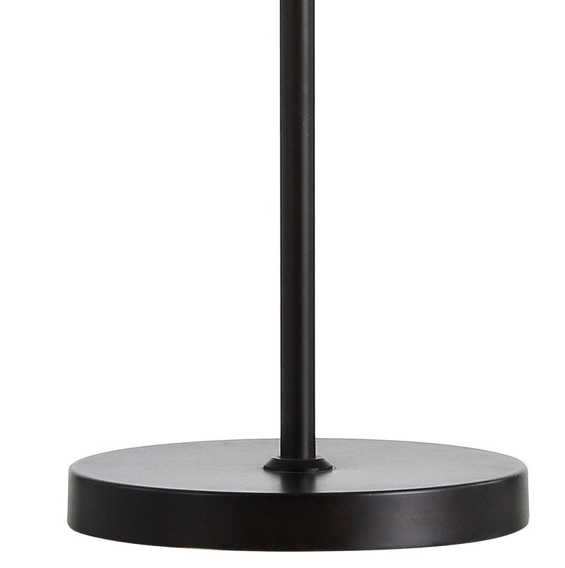 Novelty Table Lamp LED With Globe Shade - Antiqued Bronze